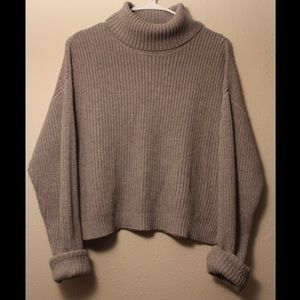 F21 Chunky Cropped Turtleneck